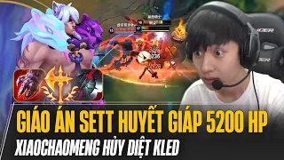 XIAOCHAOMENG VA GIAO AN SETT HUYET GIAP 5K2 MAU BAN HANH KLED GONG GANH DONG DOI CANH DUOI LAT KEO
