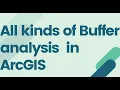 Buffer analysis in ArcGIS learn how to add field data in buffer tool