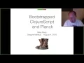 Bootstrapped ClojureScript and Planck