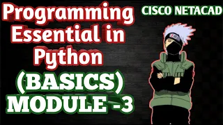 Python Module - 3 Basics Cisco Netacad Answers 100 Free Python answers Techie killer guru
