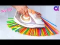 10 New Amazing Drinking Straw Crafts ideas Best out of waste Artkala 323