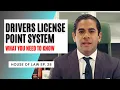 Drivers License Points System Explained - House of Law Ep 28