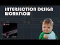 Civil 3D dynamic Intersections using Connected Alignments