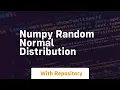 numpy random normal distribution