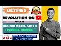 CSS Tutorial Border Padding CSS Box Model Property Complete Web Development Course
