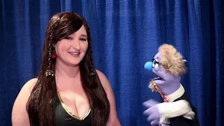 That Time Cosplayer Alexandria the Red Talked to a Puppet at Long Beach Comic Con 2019