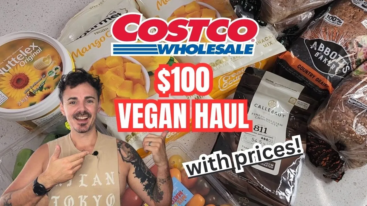 $100 Vegan Haul at Costco Australia