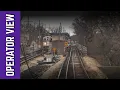 CTA Purple Line Operator View from Davis to Linden