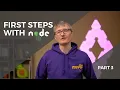 Build an HTTP client and juggle Async calls - First Steps with Node js Part 3