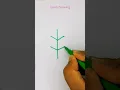 How to draw plant in a pot