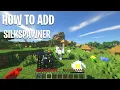 How To Add SilkSpawner in Minecraft Server SilkSpawner Plugin Tutorial