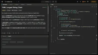 Daily LeetCode Challenge with Leet Logics 1048 Longest String Chain Dynamic Programming