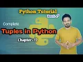 Tuples in Python Chapter 17 Python Full Tutorial Learn Python in 2025