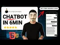 Build a Chatbot in 5 min Create ChatBot Using HTML CSS And Javascript AI ChatBot