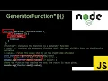 Yield - Generator Functions node js