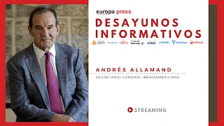 Desayuno Informativo Europa Press con Andrés Allamand, secretario general Iberoamericano