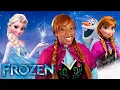 I Dressed Up As Anna To Watch FROZEN And Now I Want To Build A Snowman ☃️ (Movie Reaction)