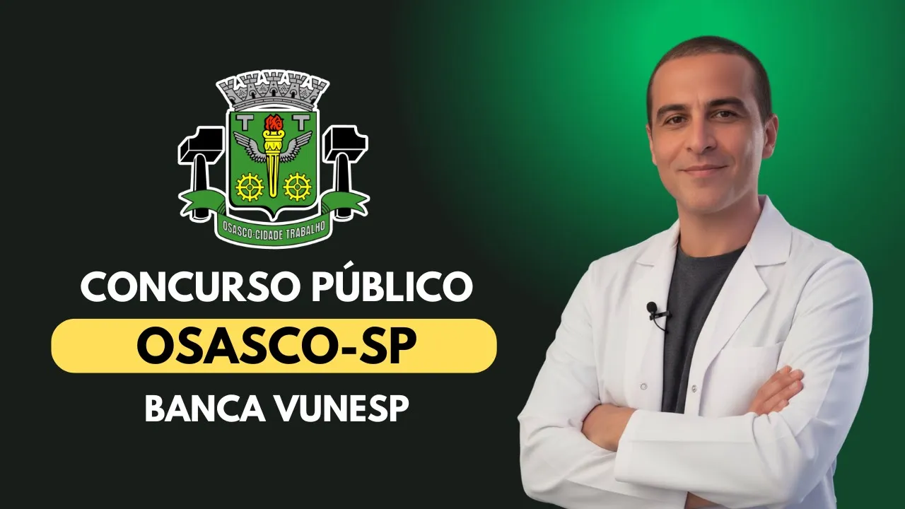 CONCURSO OSASCO 2025 - PORTUGUÊS VUNESP