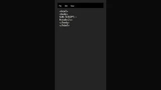 Learn HTML Sub-script tag HTML for beginners