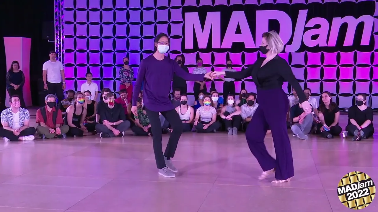 MADjam 2022 Hello MADjam Strictly Swing John Su & Brianna Garcia