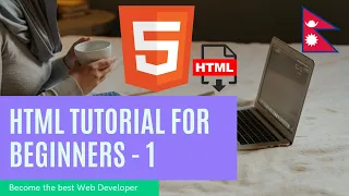 HTML Tutorial In Nepali VS code installation Heading and paragraph Web Development in Nepali