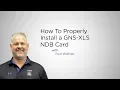 Download Lagu Video DI - How To Properly Install a GNS-XLS NDB Card