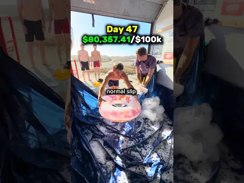 U-Haul Slip n Slide 😭🌊 - Day 47 Car Living 🚗🚦