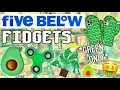 Fidget Shopping for GREEN FIDGETS ONLY at Five Below EPIC POP ITS Fidgets Challenge Spree