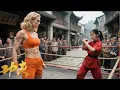 Lagu 外國女高手挑釁中國女孩，沒想到女孩會功夫，使出南拳完虐她！ # Kung Fu # 中國功夫 # 動作片# 精武門