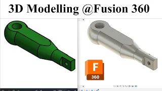 3D Modelling Practice In Fusion 360 Part 5 3D Practice Drawing In Fusion 360 
