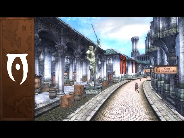 Oblivion - Music &amp; Ambience - Towns [10 Hours]