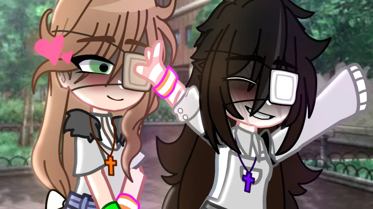 ~' they're so pretty it hurts.. '~ [genderbent helliam] Heather x Wendy || AU!