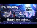 Download Lagu BTS - Telepathy live at 6th Muster Sowoozoo (Day 2) 2021 [ENG SUB] [Full HD]