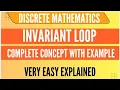 Loop invariants step by step Correctness proof of concept