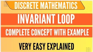 Loop invariants step by step Correctness proof of concept