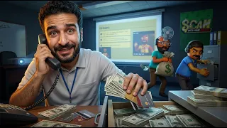 قضيت 24 ساعة انصب علي الناس واسرقهم | Scam with your friends