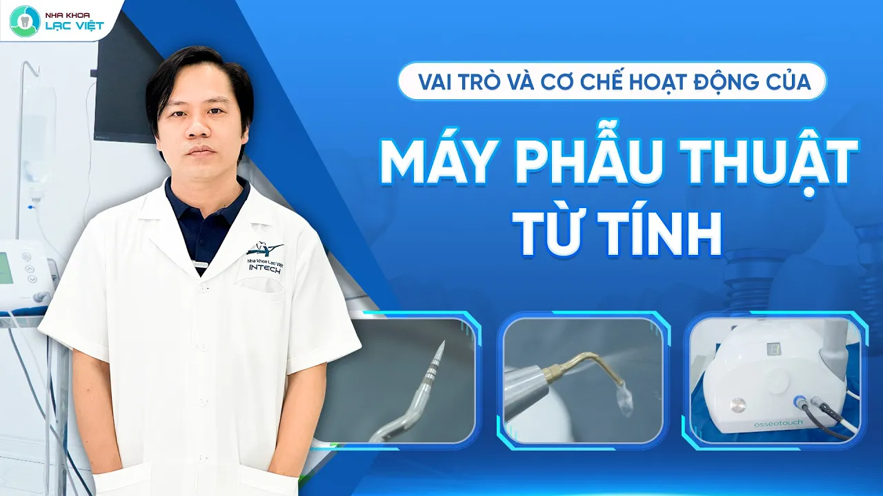 Outline Video Trồng răng Implant bằng công nghệ từ tính: LIỆU CÓ AN TOÀN?