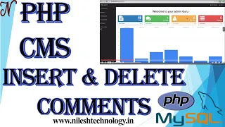 Comments Insert and Delete CMS Blog Application CMS Project Tutorial PHP and MySQL 2020