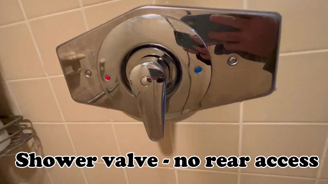 How to Replace a Shower Valve Through a Tiled Wall