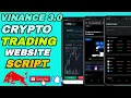 How To Create Online Trading Website Like Binanace ll Vinance PHP Script