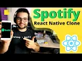 Build a Spotify Clone in React Native for Beginners Live