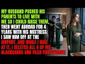 He Forced His Parents On Me And Lived Abroad With A Mistress So I Cancelled His Six Cards