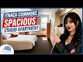Inside a Spacious Studio Apartment in Downtown Ithaca