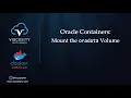 Oracle on Docker Mount oradata to a host directory