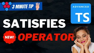 TypeScript satisfies operator Type annotation Inference combined