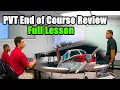 Private Pilot ACS Review Lesson Final Prep Before End of Course Exam