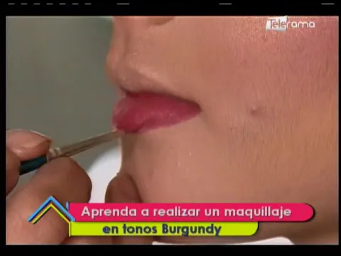 Aprenda a realizar un maquillaje en tonos Burgundy