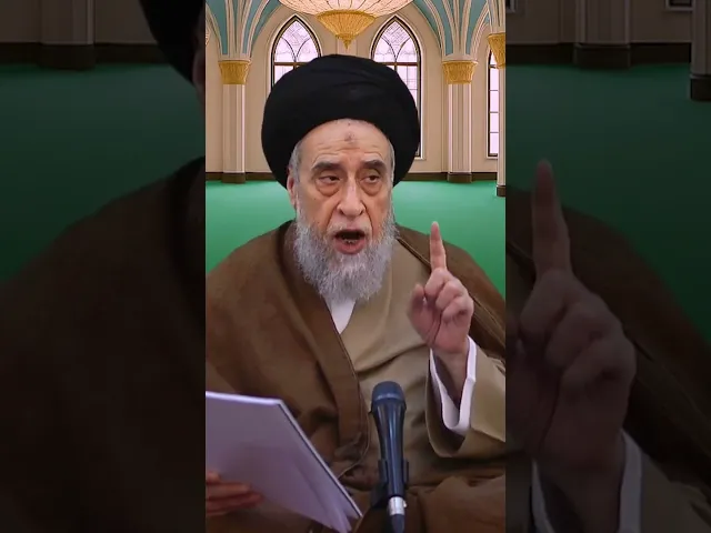 ⁣ماذا رد#الامام_الصادق على#سفيان_الثوري لما رآه لا يستلم الحجر عملا بسنة النبي؟-#السيد_صباح_شبر