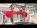 How I Built a Giant Sawmill in my Backyard