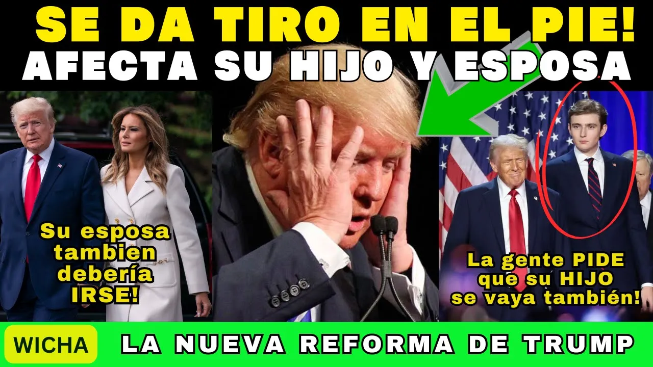 HIJO de TRUMP y su ESPOSA deberán ser DEPORTADOS!